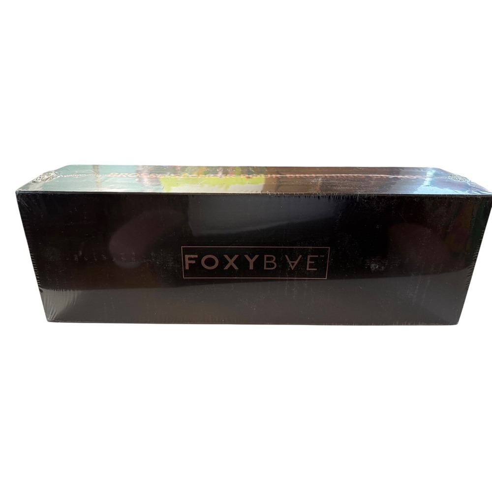 FoxyBae Rose Gold Blowout Dryer Brush Ceramic Tourmaline Ionic Hair Styling Tool